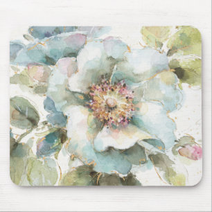 Blue Rose Mouse Pad