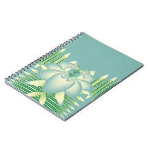 Blue Rose Notebook