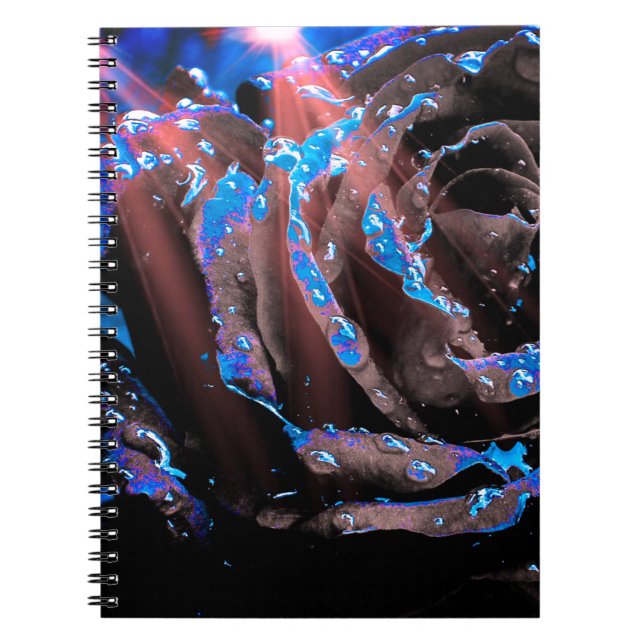 Blue Rose Notebook (Front)