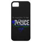 Blue Rose POLICE WIFE iPhone 5 Case
