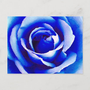 Blue Rose_ Postcard