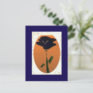 Blue Rose Postcard