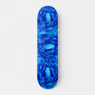 Blue Rose Skateboard - Customizable