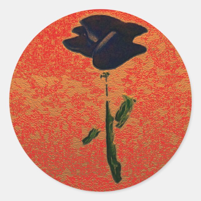 Blue Rose Stickers (Front)