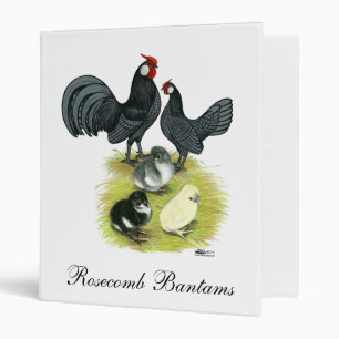 Blue Rosecomb Family Binder