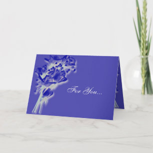 Blue Roses Card