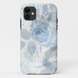 Blue Roses design iPhone 11 Case