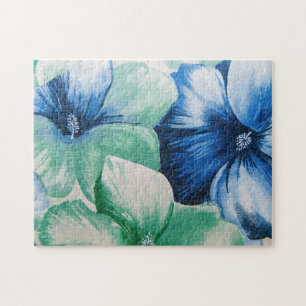 Blue roses jigsaw puzzle