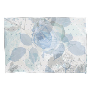 Blue Roses luxury Pillowcase