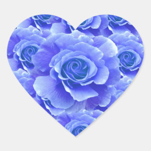 Blue Roses Sticker