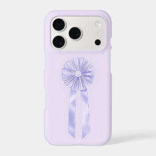 Blue Rosette Ribbon iPhone Case Coquette