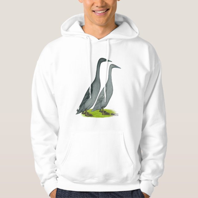 Blue Runner Ducks Hoodie (Front)