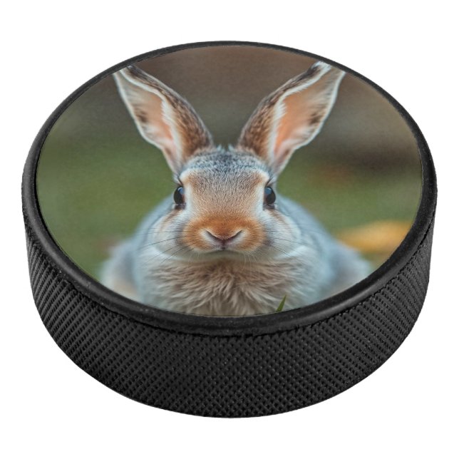 Blue Russian Bunny,  Hockey Puck (3/4)