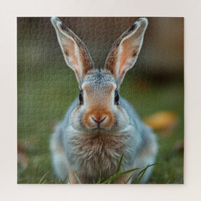 Blue Russian Bunny,  Jigsaw Puzzle (Vertical)
