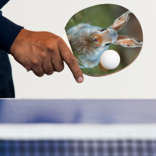 Blue Russian Bunny, Ping Pong Paddle