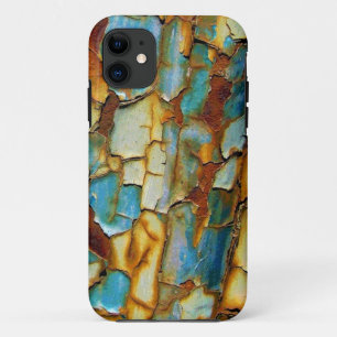 Blue Rusty Chipping Paint iPhone 5 case