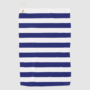 Blue Sailor Stripe Golf Towel