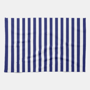 Blue Sailor Stripe (small scale) Kitchen Towel