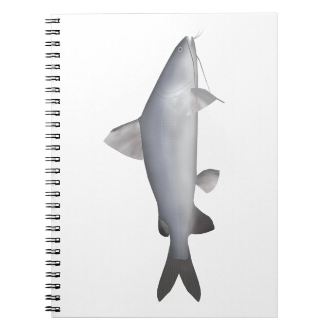Blue Salmon Catfish Notebook (Front)