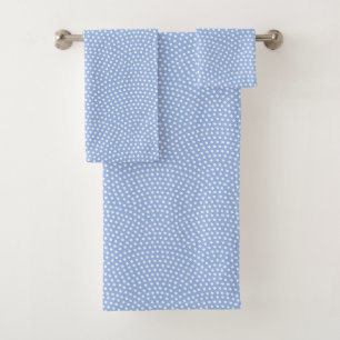 Blue Same Komon (large scale) Bath Towel Set