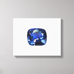 Blue Sapphire Canvas Print