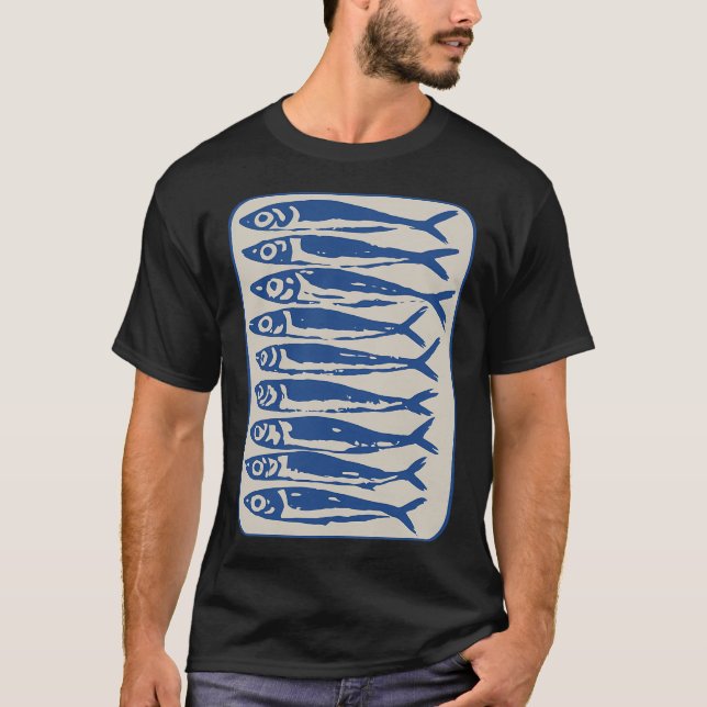 Blue Sardines T-Shirt (Front)
