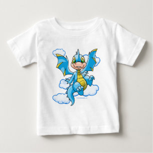 Blue Scorchio with his head in the clouds Baby T-Shirt