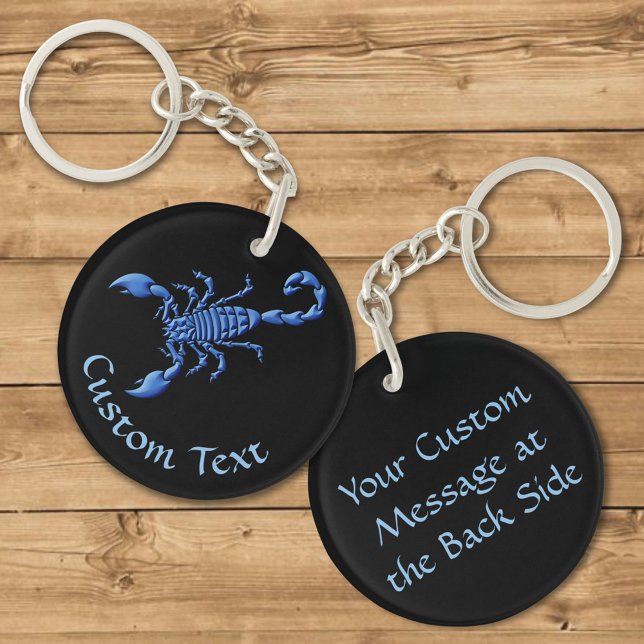 Blue Scorpion Keychain (Creator Uploaded)
