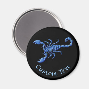 Blue Scorpion Magnet