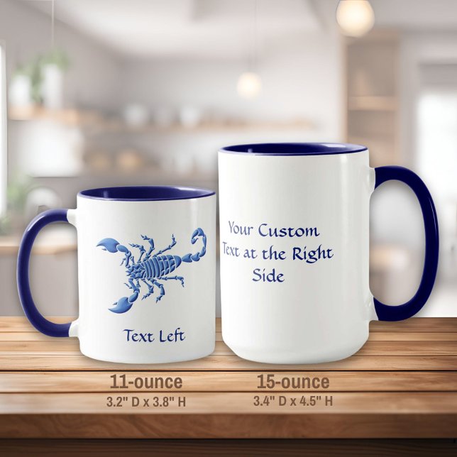 Blue Scorpion Mug (Creator Uploaded)