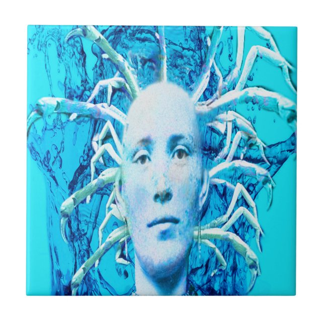Blue Scorpion Tile (Front)