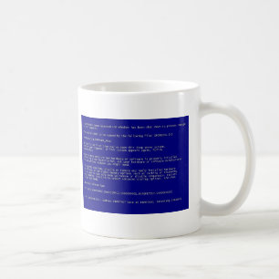 Blue Screen of Death Coffee Mug
