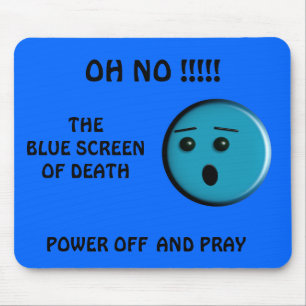 Blue Screen of Death - - Customized - Customized Mouse Pad