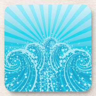 Blue Sea 1 Coasters
