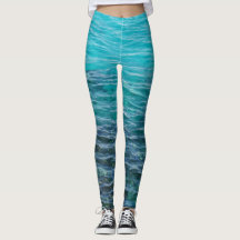 blue sea leggings