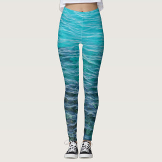 blue sea leggings