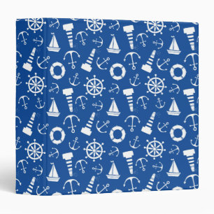 Blue Sea Pattern Binder