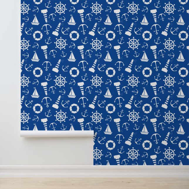 Blue Sea Pattern Wallpaper (Application)