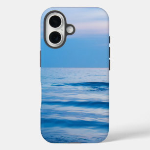 Blue Sea Sky beach  iPhone 16 Case