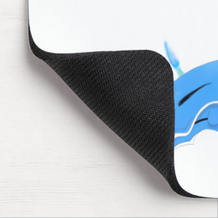 BLUE SEA SLUG MOUSE PAD
