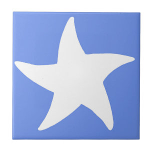 Blue Sea Star Tile
