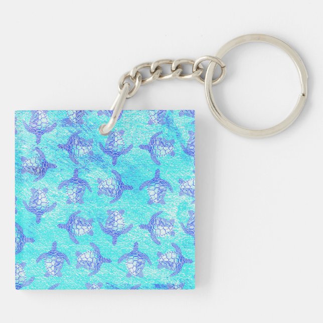 Blue Sea Turtle Print (Dos)