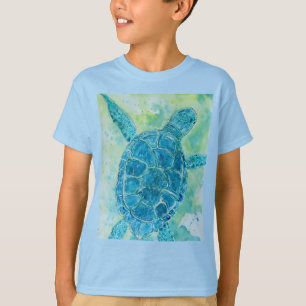 Blue Sea Turtle T-Shirt