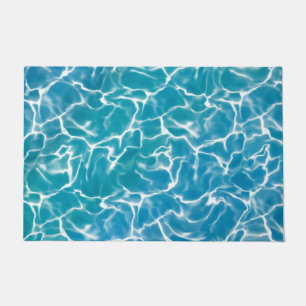 Blue Sea Water* Doormat