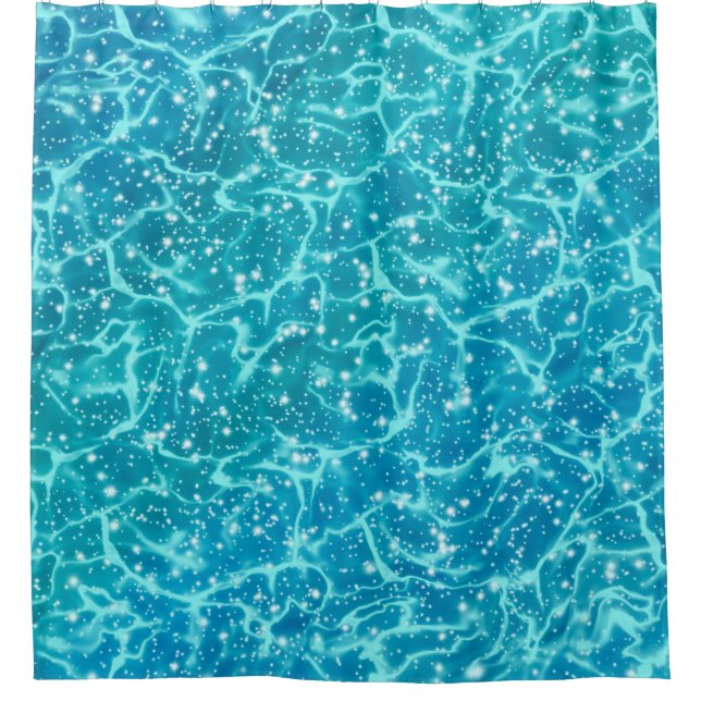 Blue Sea Water with Sparkles (Front)