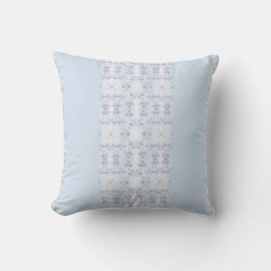 Blue Serenity Stripe Throw Pillow