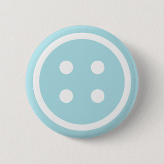 Blue Sewing Button