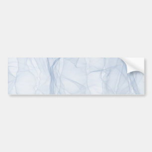 Blue Shadow Pattern Bumper Sticker
