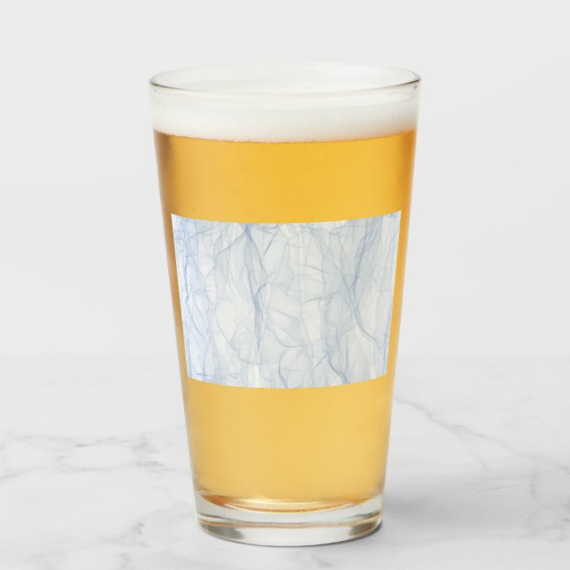 Blue Shadow Pattern Glass (Front Filled)