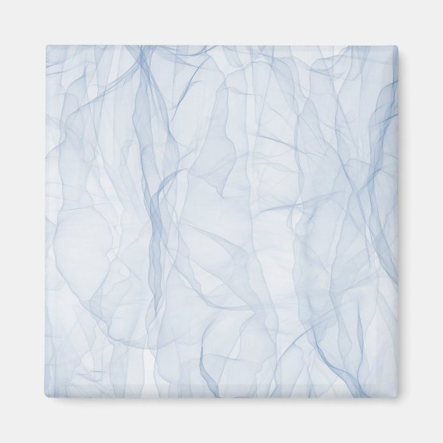 Blue Shadow Pattern Magnet (Front)
